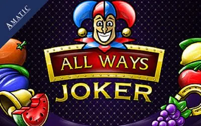 Игровые слоты онлайн all ways joker